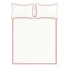 Decoflux Home Pink / Purple / White Bedding Set Frame Inner Primrose Pink Uk King, Us Queen