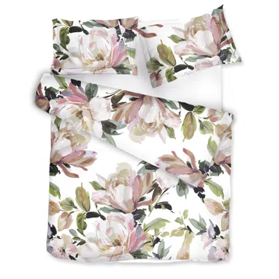 Decoflux Home White Cotton Bedding Set Harmony Vol. Two Uk Single, Us Twin