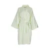 Decoflux Home Women's Kimono Sweet Lime - Light Green Cotton Dressing Gown In Green