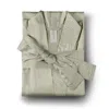 Decoflux Home Women's Neutrals Sateen Bathrobe Kimono Solid Sand