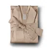 Decoflux Home Women's Pink / Neutrals Sateen Bathrobe Kimono Solid Nude Rose