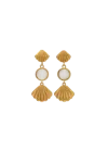 Decolet The Label Women's Gold Mare Earrings