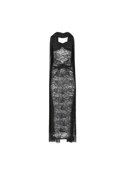 Decolet The Label Selena Lace Dress In Black