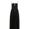 Decolet The Label Women's Black Raquel Drop Waist Maxi In Black
