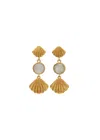 Decolet The Label Women's Gold Mare Earrings In Gold