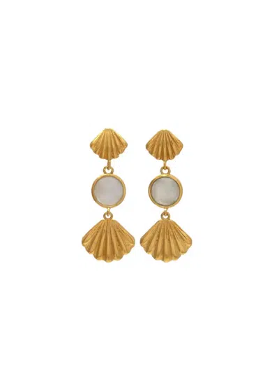Decolet The Label Women's Gold Mare Earrings