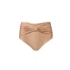 Decolet The Label Women's Neutrals Lilly High-waisted Bottoms In Bronzed