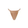 Decolet The Label Women's Neutrals Sofia Bikini Bottoms In Bronzed