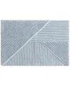 DECOR STUDIO LUNA STRIPE SKID-RESISTANT BATH RUG, 20" X 30"