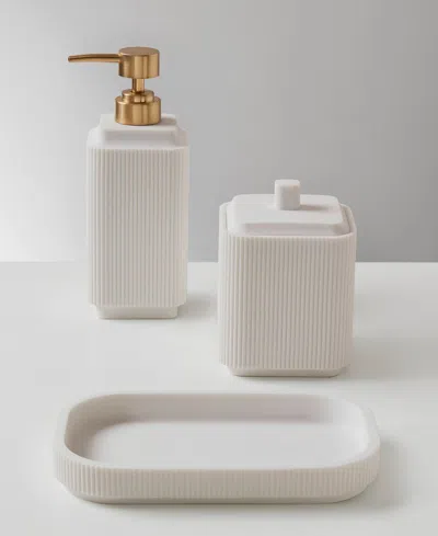 Decor Studio Scarlett 3-pc. Bath Accessory Set In White