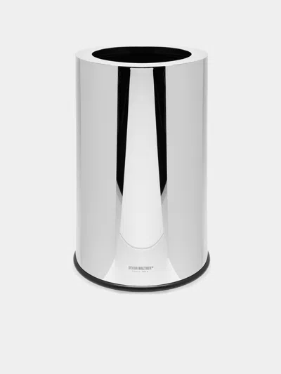Decor Walther Chrome Wastepaper Bin  Abask Luxury Gift