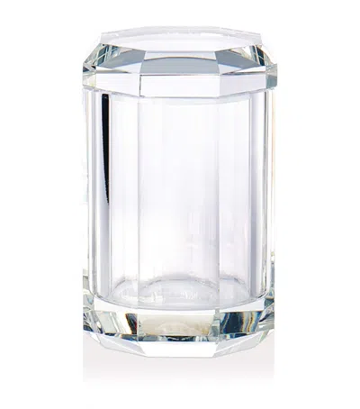 Decor Walther Kristall Glass Storage Jar In Clear
