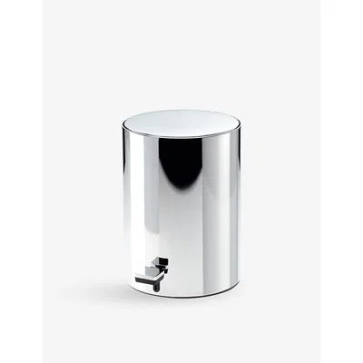 Decor Walther Chrome Te 50 Stainless Steel Pedal Bin In Silver