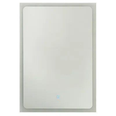 Decor Wonderland Brenell 19.75 X 27.5 In On/off Touch Led Light Bathroom Vanity Mirror