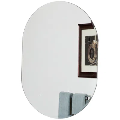 Decor Wonderland Khloe 23 1/2" X 39 1/4" Frameless Oval Wall Mirror