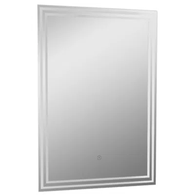 Decor Wonderland Trip 23.6" X 39.5" Etched Frameless Bathroom Van