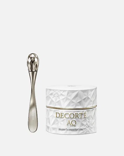 DECORTÉ AQ ABSOLUTE TREATMENT TIGHTENING EYE CREAM 0.53 OZ.