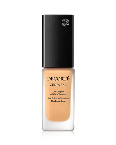 Decorté Zen Wear Ultra Longwear Multi-proof Foundation In W - Light Warm