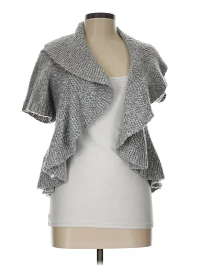 Pre-owned Decree Cardigan Sweater In Gray