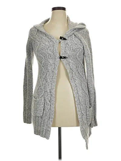 Pre-owned Decree Cardigan Sweater In Gray