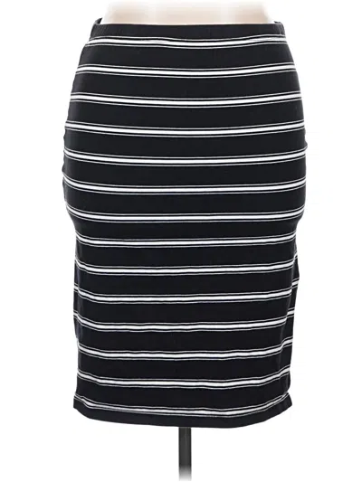 Pre-owned Decree Casual Skirt In Black