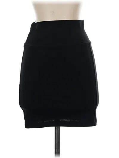 Pre-owned Decree Casual Skirt In Black
