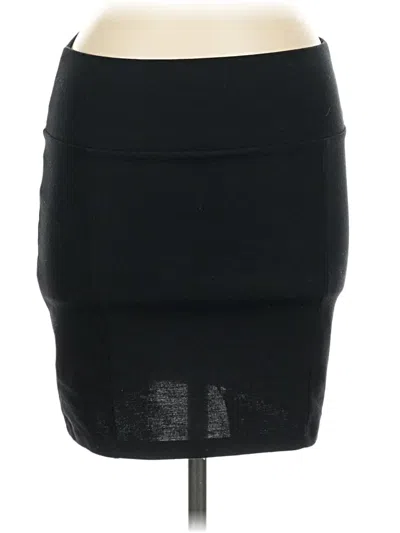 Pre-owned Decree Casual Skirt In Black