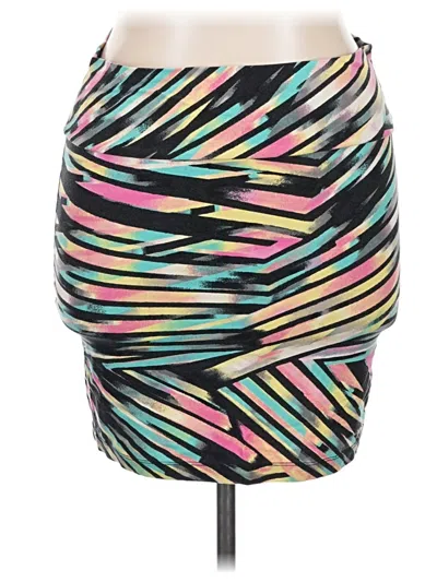 Pre-owned Decree Casual Skirt In Black
