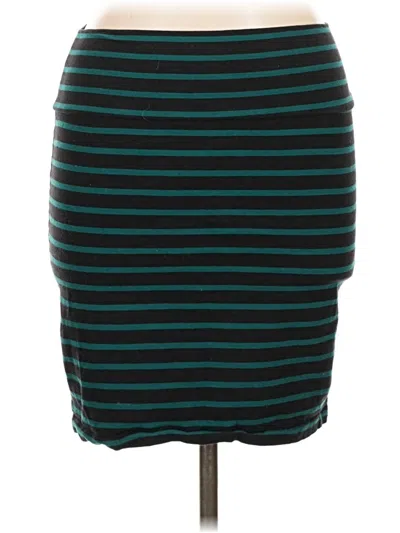 Pre-owned Decree Casual Skirt In Teal