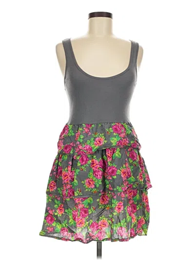 Pre-owned Decree Cocktail Dress In Gray