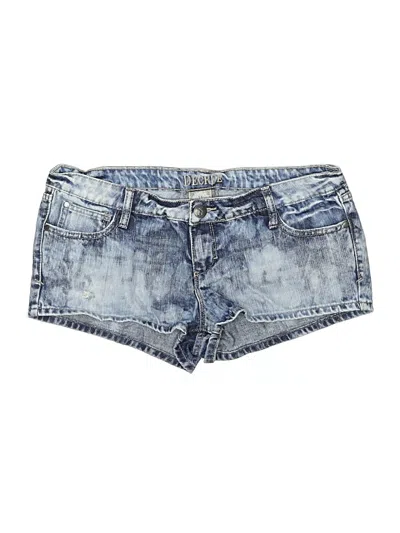 Pre-owned Decree Denim Shorts In Blue