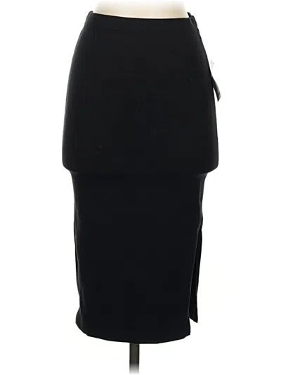 Pre-owned Decree Formal Skirt In Black