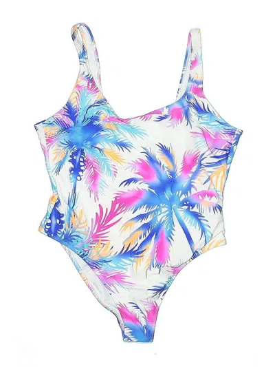 Pre-owned Decree One Piece Swimsuit In Pink