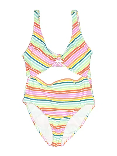 Pre-owned Decree One Piece Swimsuit In White
