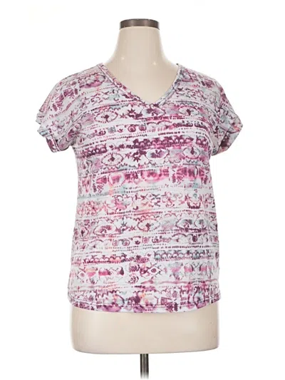 Pre-owned Decree Short Sleeve T-shirt In Purple