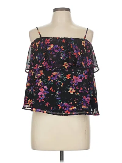 Pre-owned Decree Sleeveless Blouse In Black