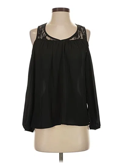 Pre-owned Decree Sleeveless Blouse In Black