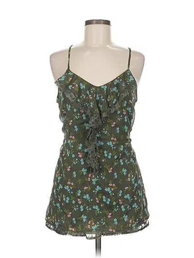 Pre-owned Decree Sleeveless Blouse In Green
