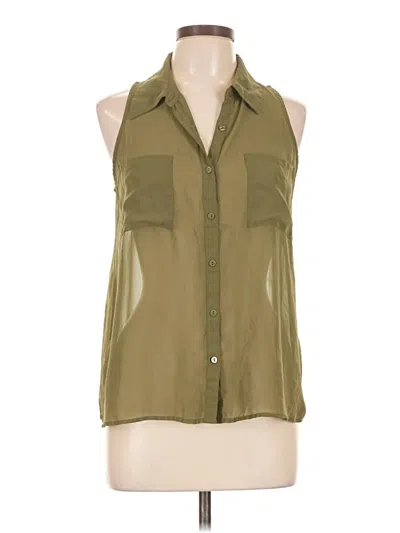Pre-owned Decree Sleeveless Blouse In Green