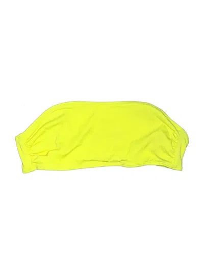 Pre-owned Decree Swimsuit Top Yellow Swimwear