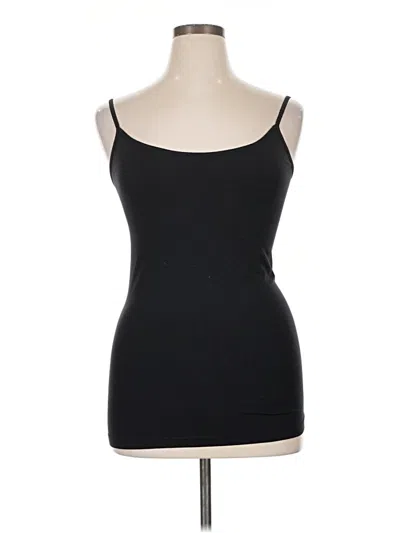 Pre-owned Decree Tank Top Black Strapless Neckline Tops