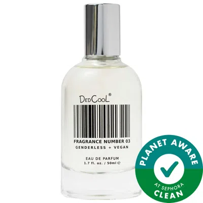 Dedcool 03 "blonde" Eau De Parfum 1.7 oz / 50 ml Eau De Parfum Spray In White