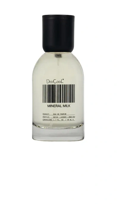 Dedcool Mineral Milk Fragrance In Transparent