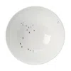 Dede Johnston White Serving Bowl In Multi