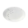 Dede Johnston White Skier Keep All Dish In White