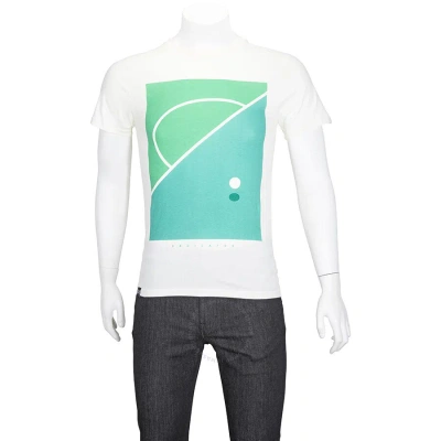 Dedicated Brand Men's Off White Stockholm Football Field T-shirt