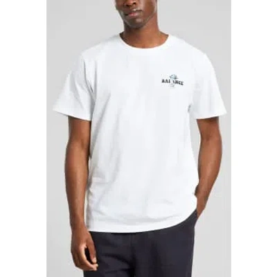 Dedicated White Stockholm Balance T-shirt