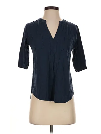 Pre-owned Dee Elly 3/4 Sleeve T-shirt In Blue