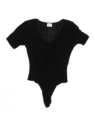 Pre-owned Dee Elly Bodysuit In Black