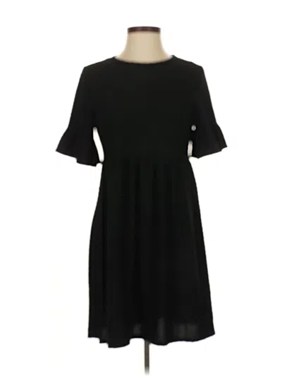 Pre-owned Dee Elly Casual Dress In Black
